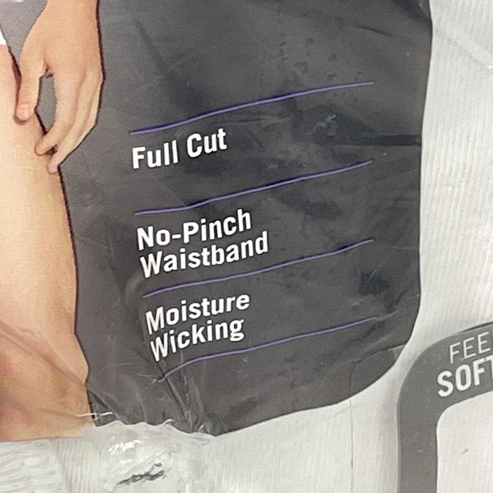 Fruit Of The Loom Briefs 9pk Tag Free Full Cut Cotton Mens Sz L 26-38 2019 Old